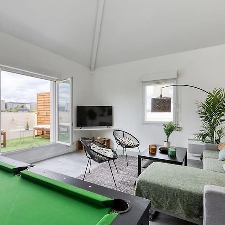 Premium Flat 6 People With Billard And Terrace Stade De France Saint-Denis  Exterior foto